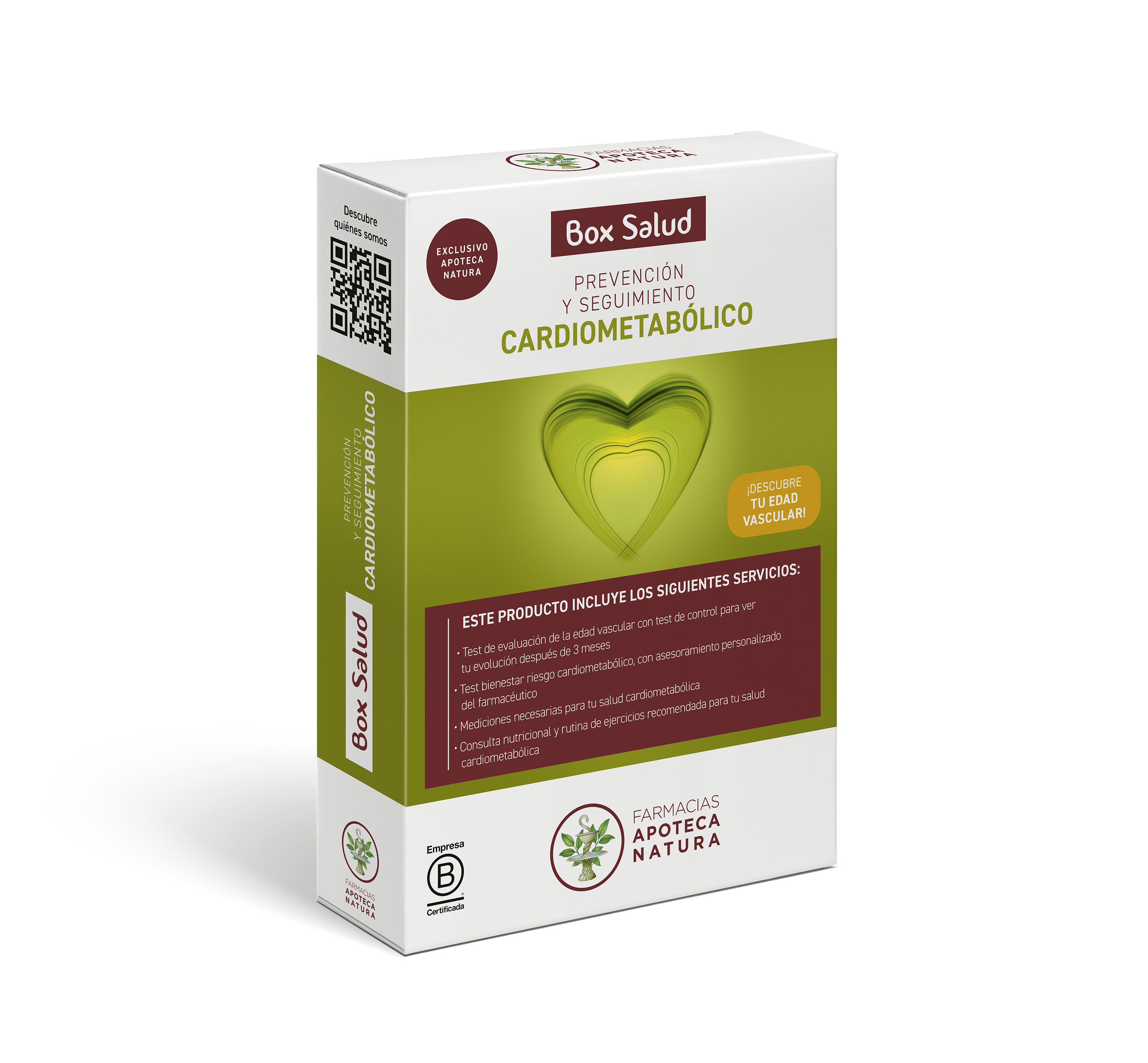 Box Salud "Prevención y Seguimiento Cardiometabólico" - Apoteca Natura