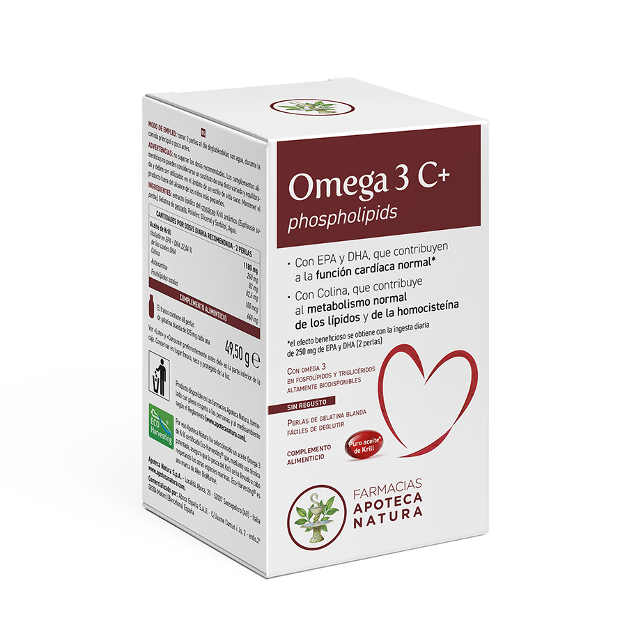 Omega 3 C+ phospholipids - Apoteca Natura