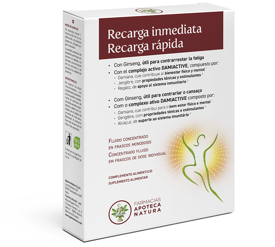 Recarga inmediata - Apoteca Natura