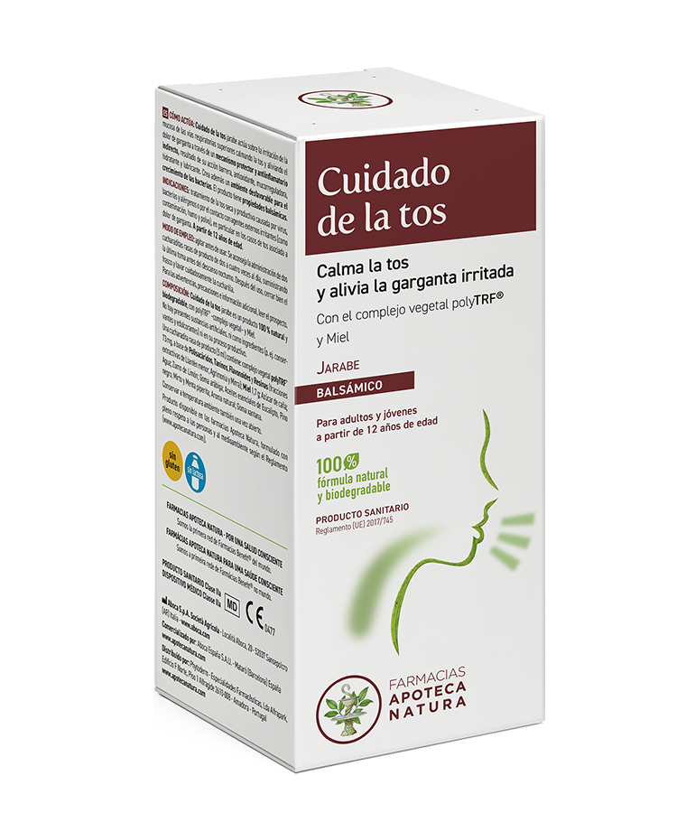 Cuidado de la tos – Jarabe - Apoteca Natura